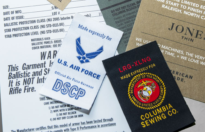Mil-Spec Compliant Labels